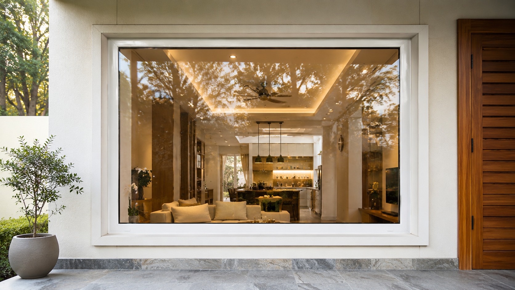 Fixed Glass Panels